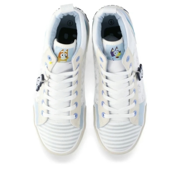 ***BLUEY MOMS? ADORABLE BANDIT/CHILLI HEELER HIGH TOP SHOES*** - Picture 3 of 3